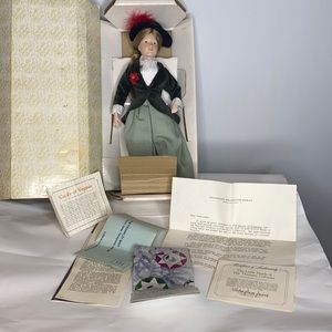 Franklin heirloom dolls Cecile of Virginia little maids of the thirteen colonies